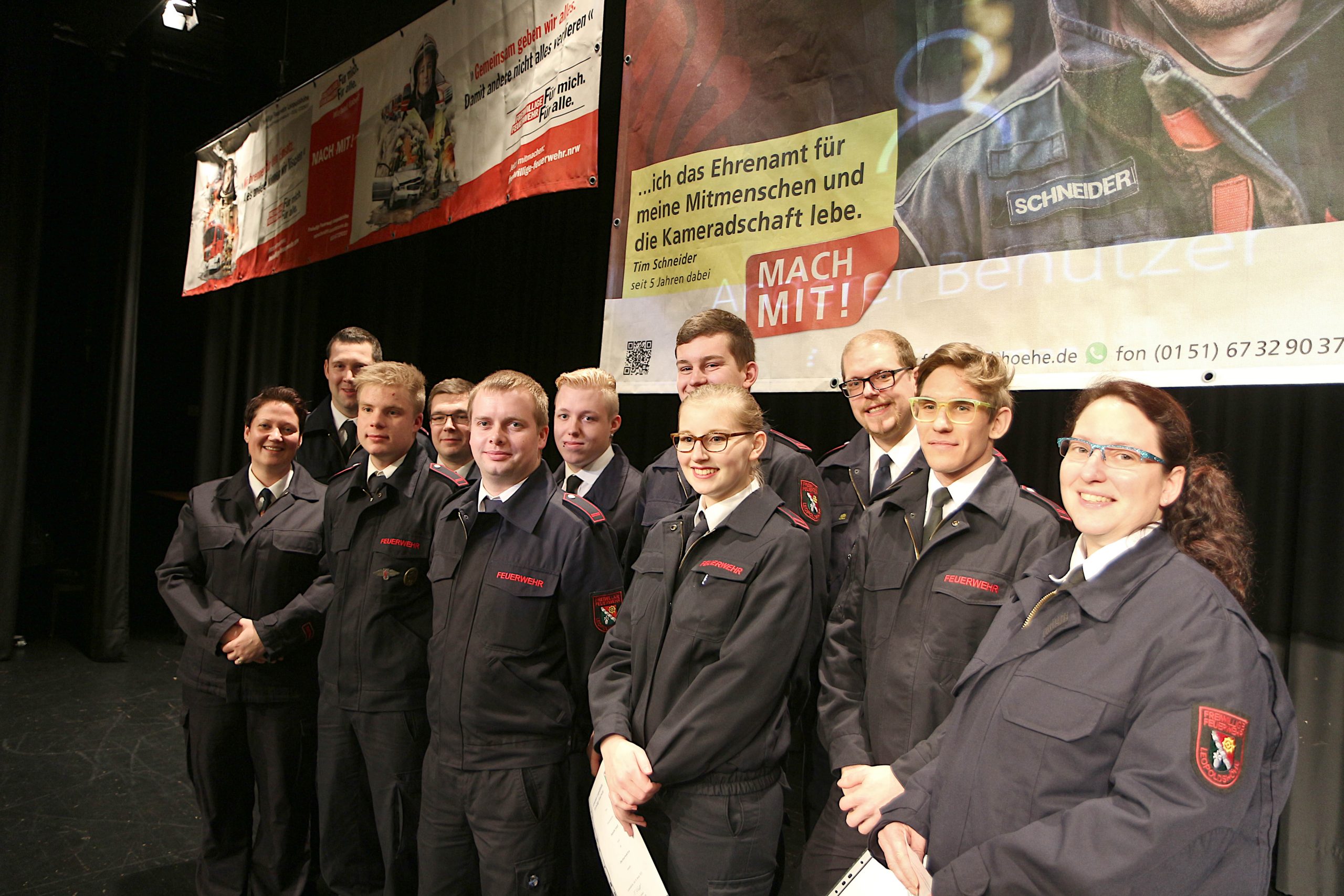 Freiwillige Feuerwehr Leopoldshöhe befördert und ernannt