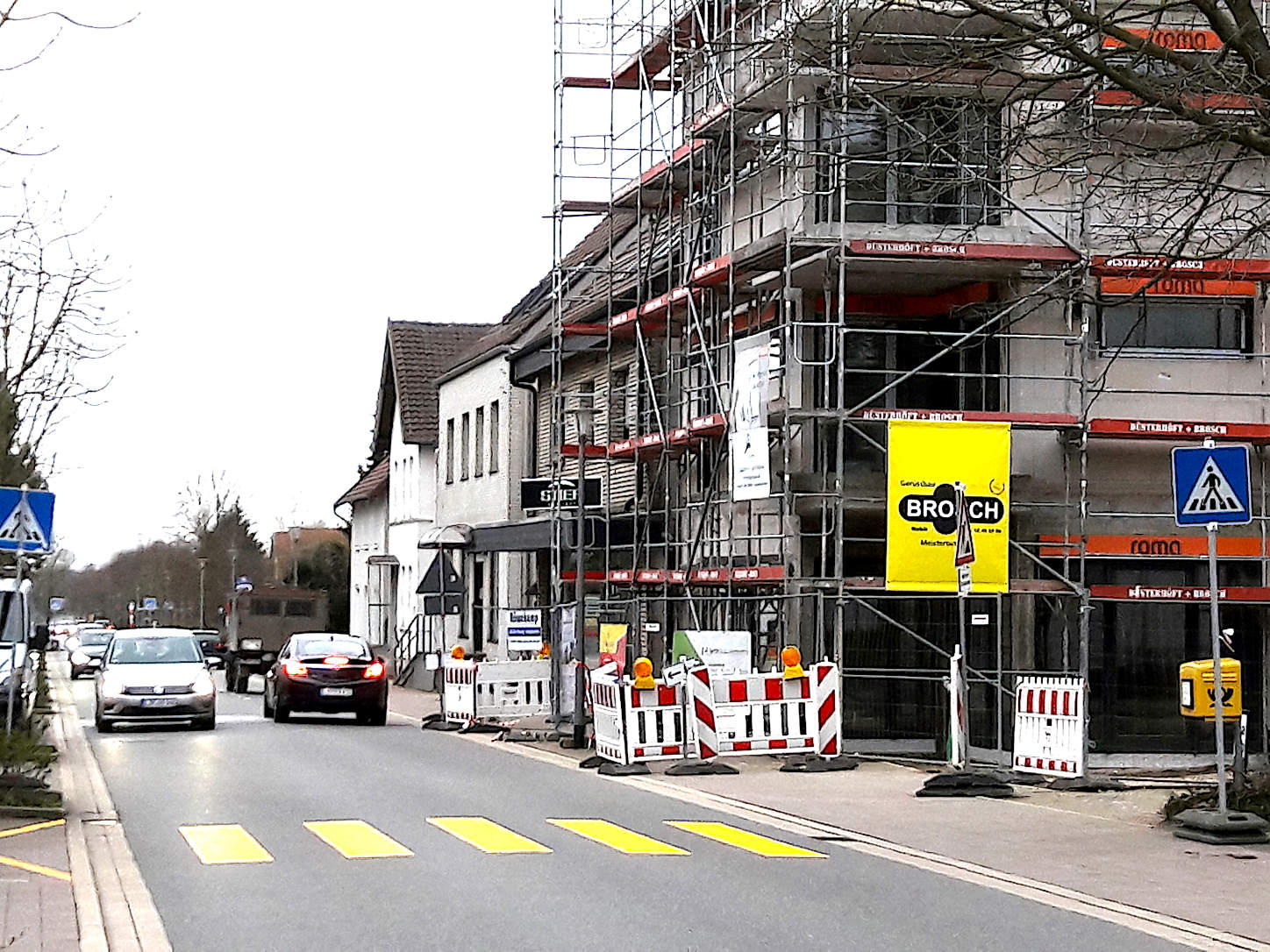 Baustelle Herforder Straße