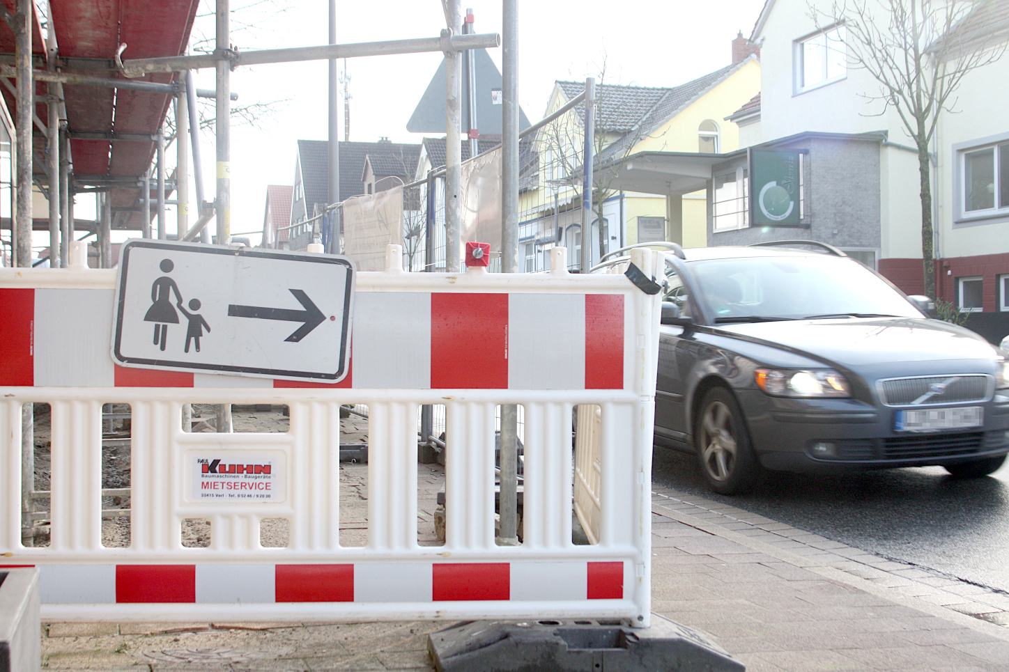 Baustelle Herforder Straße