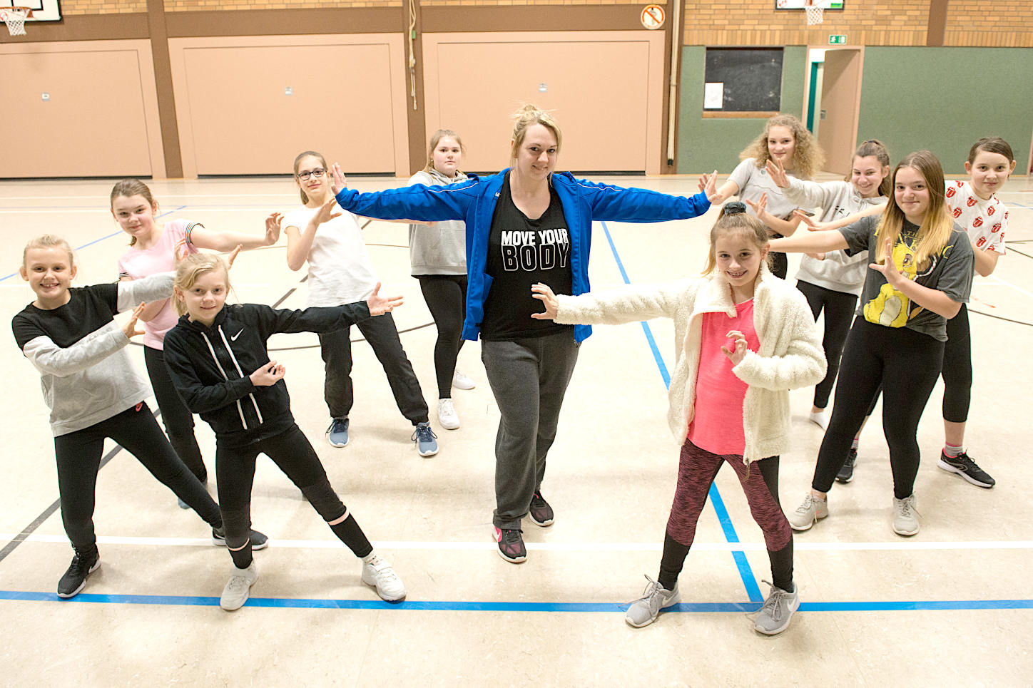 Hip-Hop-Tanzgruppe / TuS Asemissen / Andrea Schreiner