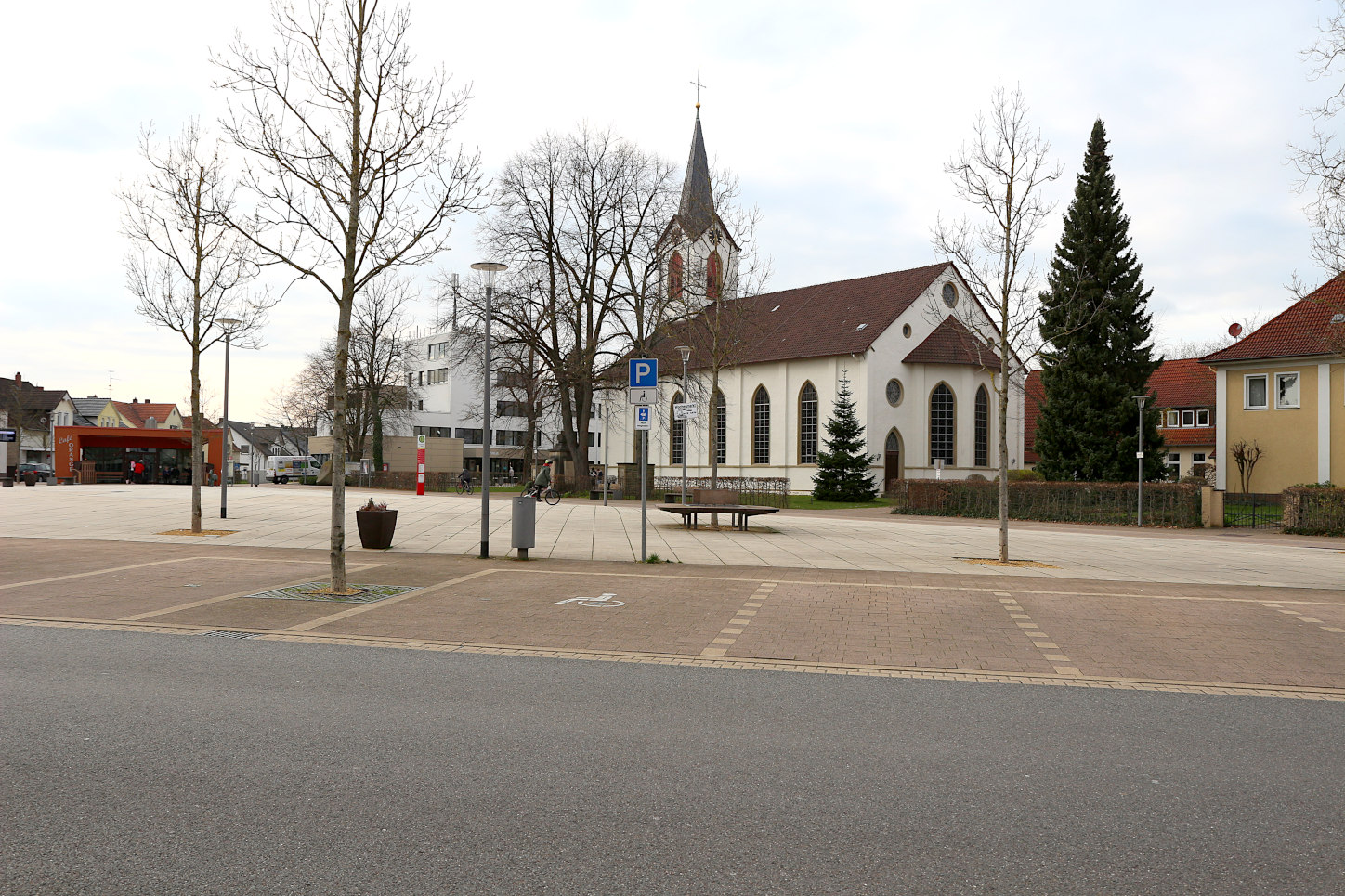 leerer Marktplatz