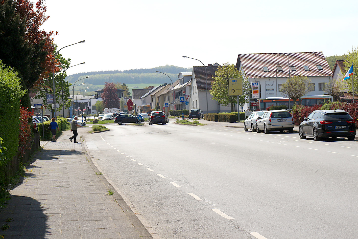 Hauptstraße Asemissen Kreisel print