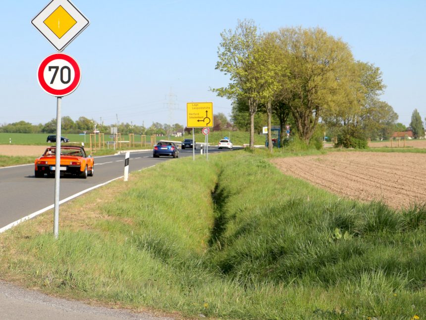 Radstreifen Windwehe