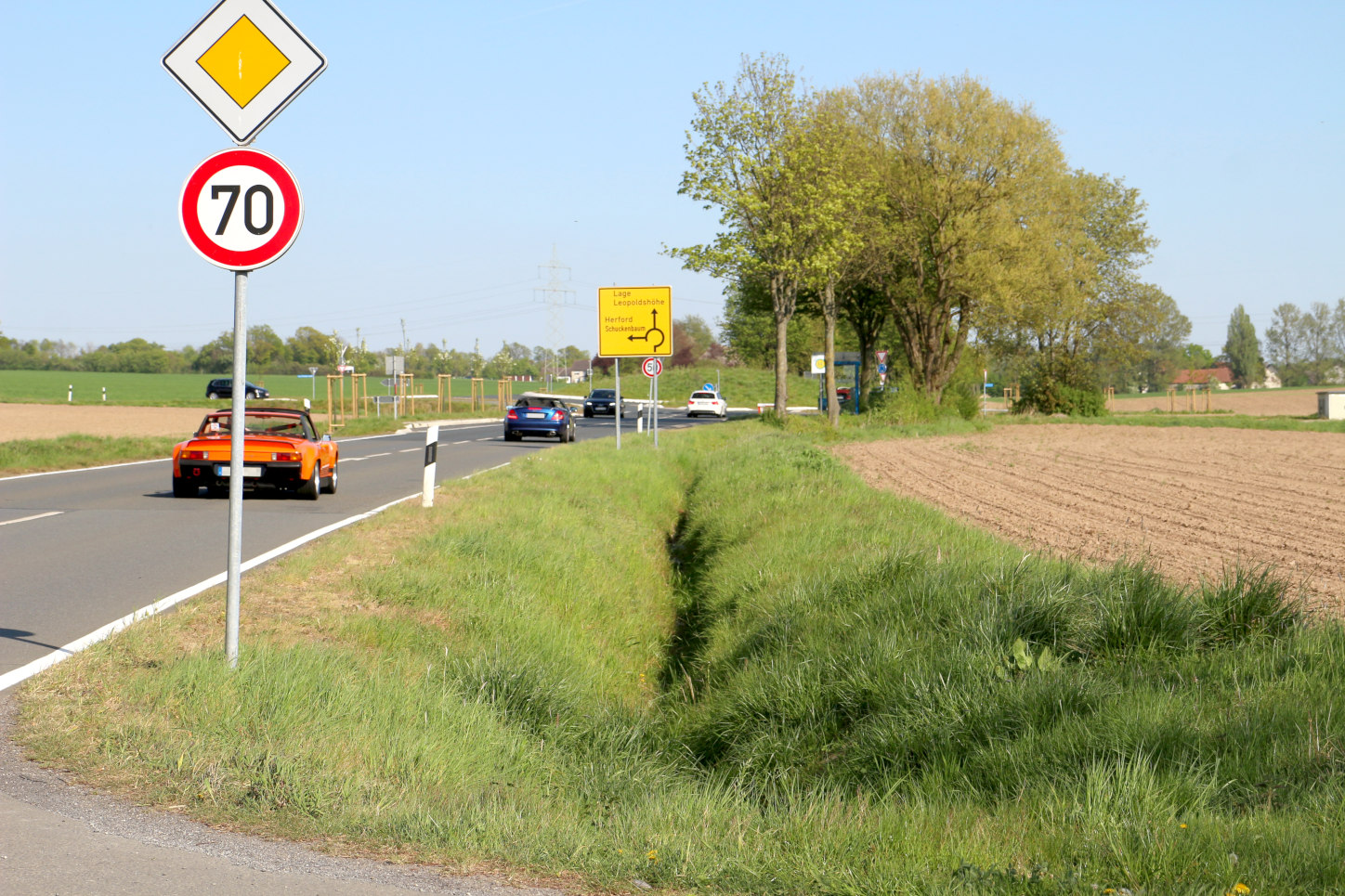 Radstreifen Windwehe
