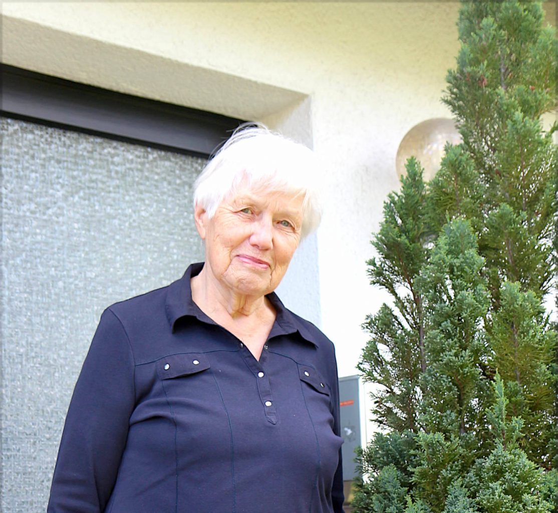 Inge Dornfeld sprach 1945 als Schülerin schon Englisch. So konnte sie sich mit amerikanischen und britischen Soldanten verständigen. Foto: Thomas Dohna