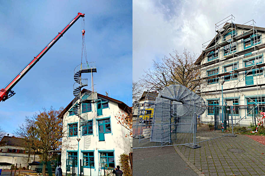 Bauarbeiten Grundschule Asemissen