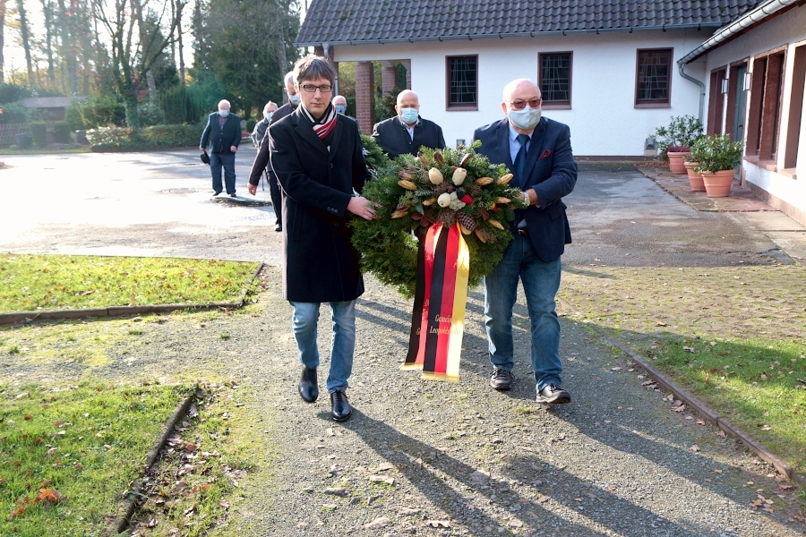 Volkstrauertag Friedhof Dahlhausen