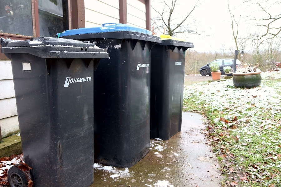Die Gebühren für den Müll werden ab Januar deutlich steigen. Archivfoto: Thomas Dohna