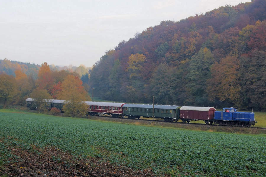 Grünkohlzeit im Heckeneilzug der Landeseisenbahn Lippe e.V. (Michael Rehfeld)