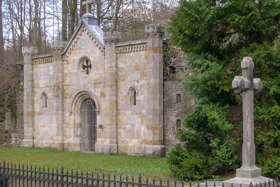 Mausoleum in Detmold an der Paderborner Straße. Foto: LVL