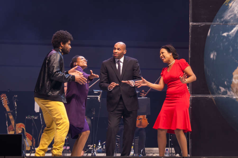 Martin Luther King Musical: Aufführung in Dortmund 2019 Foto: Stiftung Creative Kirche