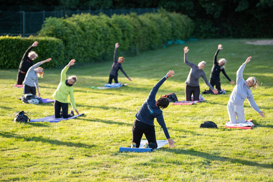 Sport im Park für jedermann bietet der Kreissportbund mit vielen Sportvereinen in den Sommerferien an. Foto: Mark Hermenau