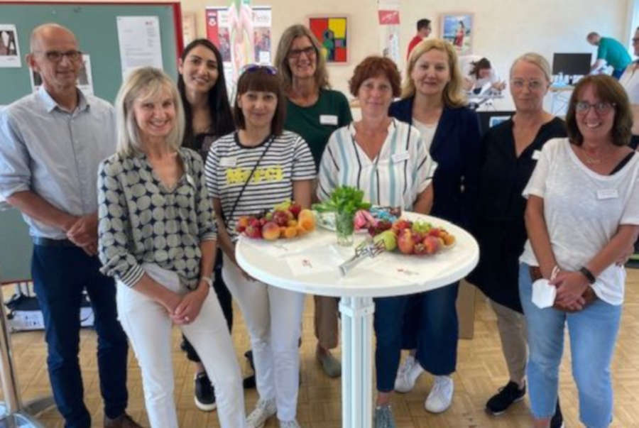 Das BGM-Team des Deutschen Roten Kreuzes in Lippe freut sich über die gelungene Auftaktveranstaltung zum Thema Gesundheit am Arbeitsplatz. Foto: DRK