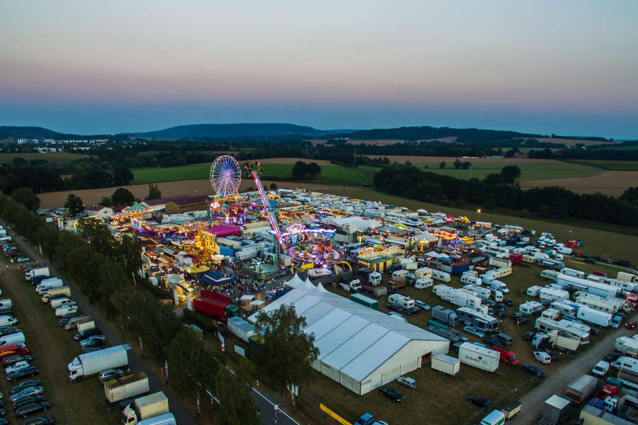 Foto: Drohnen-Foto von Wilbasen 2016. Copyright: Kreis Lippe