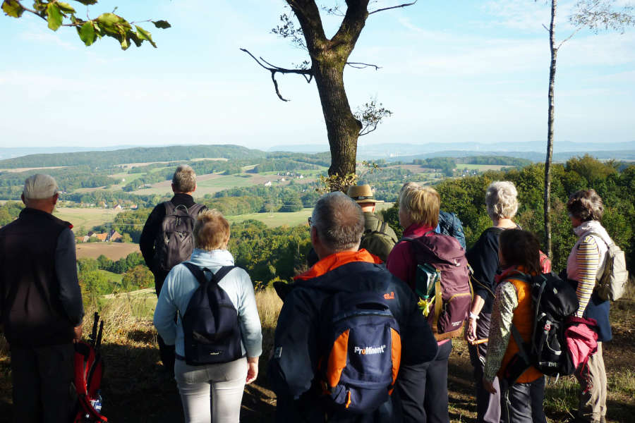 Wanderungen mit Fernsicht – beispielsweise vom Bonstapel. Foto. LTM GmbH