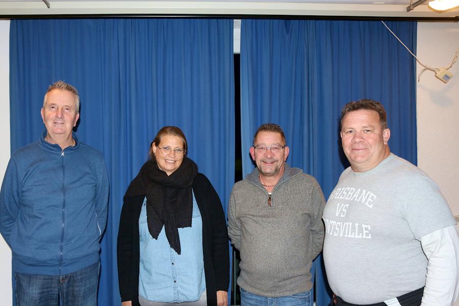 Michael Bartsch (von links), Conny Schröder, Stefan Barthelmeus und Lutz Hoena sind der Vorstand des Vereins Cup der guten Hoffnung. Foto: Thomas Dohna