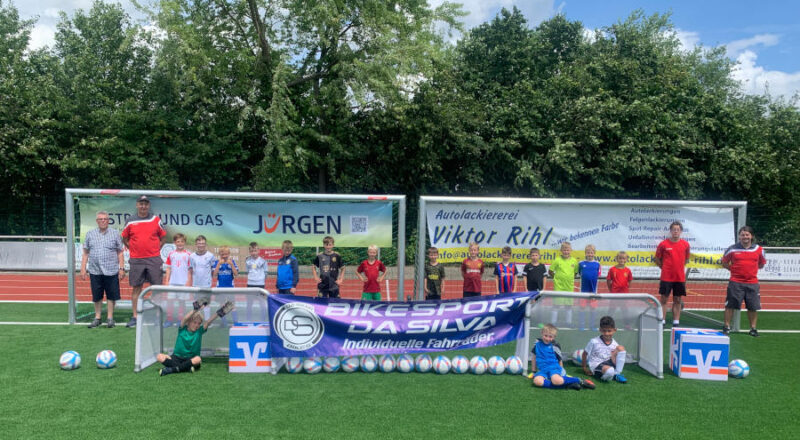 Das vierte Fußballcamp fand in der zweiten Ferienwoche im Schulzentrum Leopoldshöhe statt. Foto: Privat