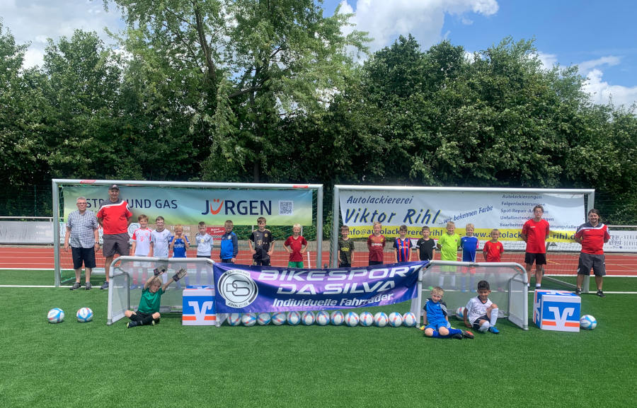 Das vierte Fußballcamp fand in der zweiten Ferienwoche im Schulzentrum Leopoldshöhe statt. Foto: Privat