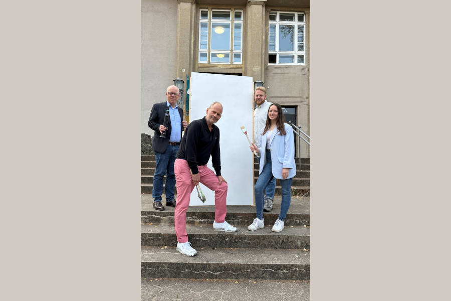 Das MuKu-Team freut sich auf viele Besucherinnen und Besucher. Foto: Musik- und Kunstschule