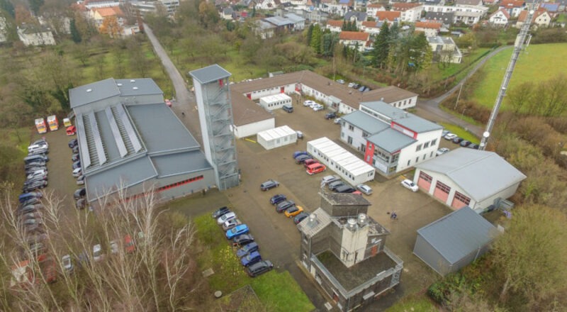 Feuerwehrausbildungszentrum Corona: Reger Betrieb während der Coronapandemie: Am Feuerwehrausbildungszentrum in Lemgo liefen über viele Monate die Fäden zusammen.