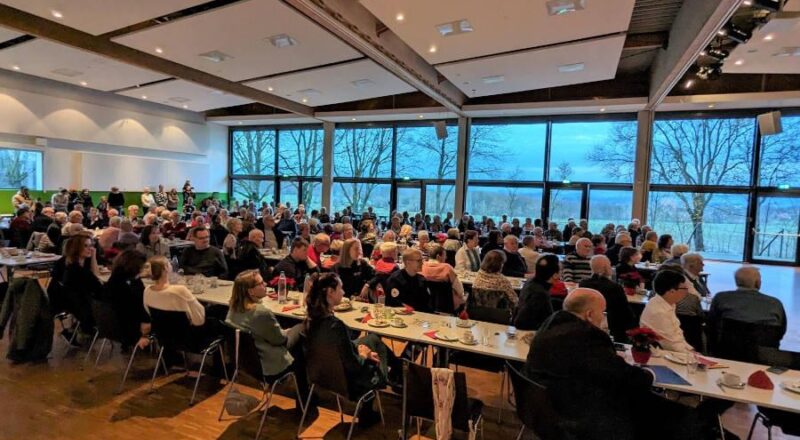 Die Seniorenadventsfeiern waren gut besucht. Foto: Gemeinde Leopoldshöhe