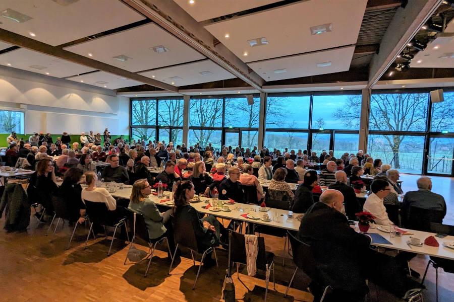 Die Seniorenadventsfeiern waren gut besucht. Foto: Gemeinde Leopoldshöhe