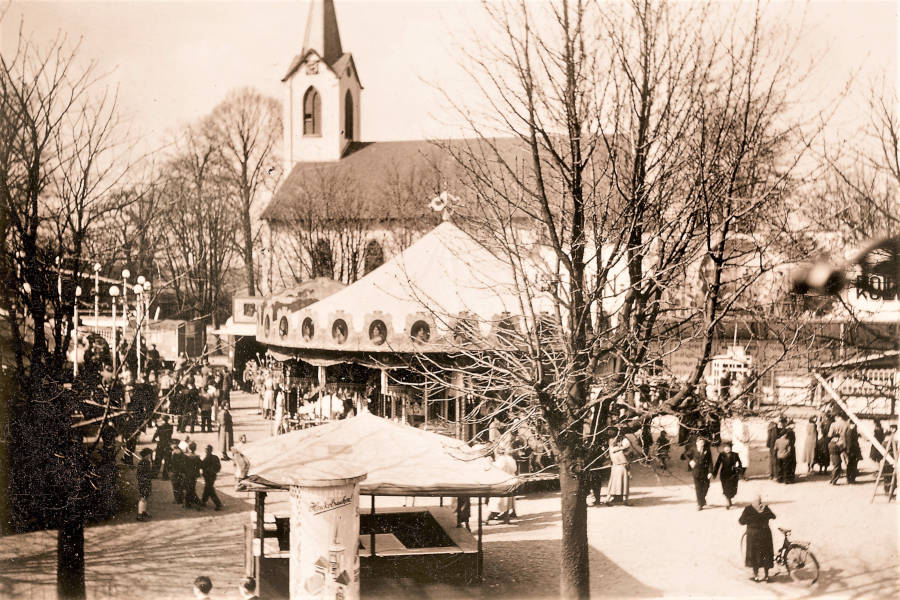Die Kirche am Marktplatz ist eines der Leopoldshöher Denkmäler. Foto: privat