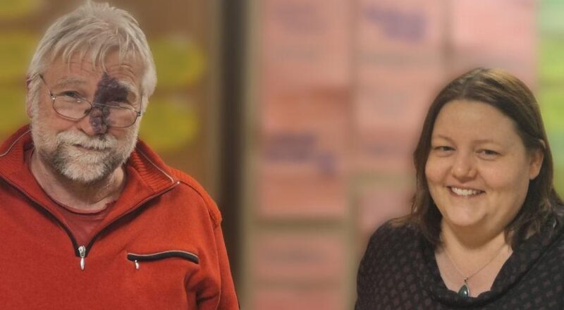 Jürgen Hachmeister und Christiane Frevert teilen sich den Vorsitz der Fraktion der Grünen im Gemeinderat. Foto: privat