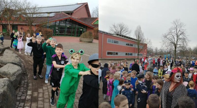 Die Grundschule Nord feierte Karneval. Foto: Grundschule Nord