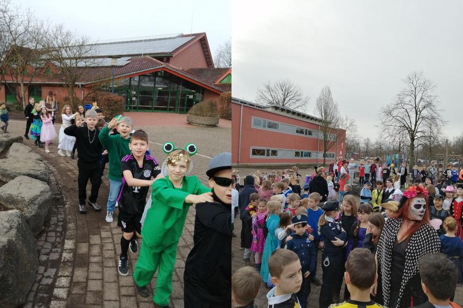 Die Grundschule Nord feierte Karneval. Foto: Grundschule Nord