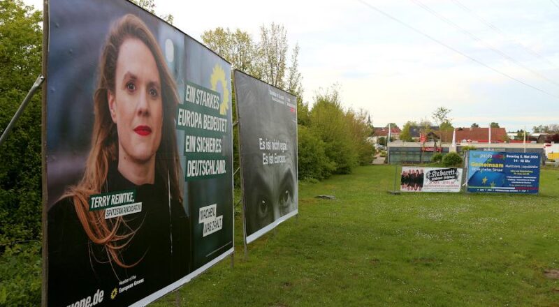 Die Europawahl steht an. Die Leopoldshöher Parteien wollen sich mit Plakatwerbung zurückhalten. Foto: Thomas Dohna