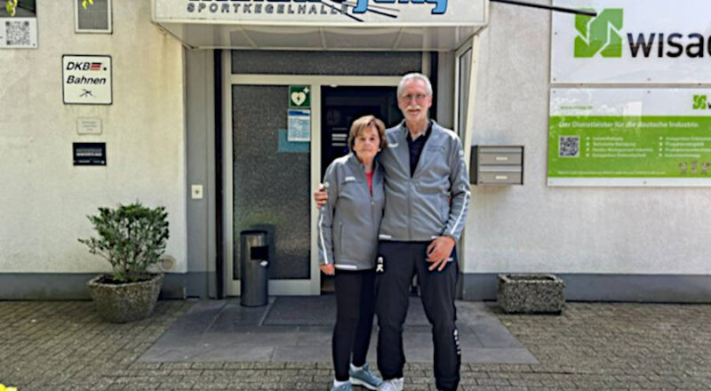 Monika Schultze und Eckhard Kopp sind bei den Deutschen Meisterschaften dabei. Foto: Privat