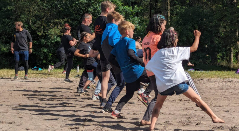 Teilnehmer des Trainingslagers in Greten Venn, das der Breitensportverein OWL anbot. Foto: Privat