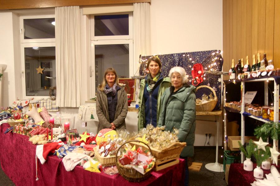 Im Gemiendehaus der evangelisch-reformierten Kirchengemeinde war Kunsthandwerkliches im Angebot. Foto: Edeltraud Dombert