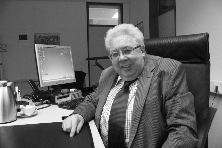 Hans-Jürgen Lange war von 1990 bis 2016 Kämmerer der Gemeinde Leopoldshöhe. Foto: Thomas Dohna