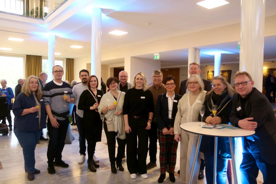 Viele CDU-Mitglieder aus Leopoldshöhe waren beim Jahresempfang in der Bad Salzufler Konzerthalle. Foto: Thomas Dohna