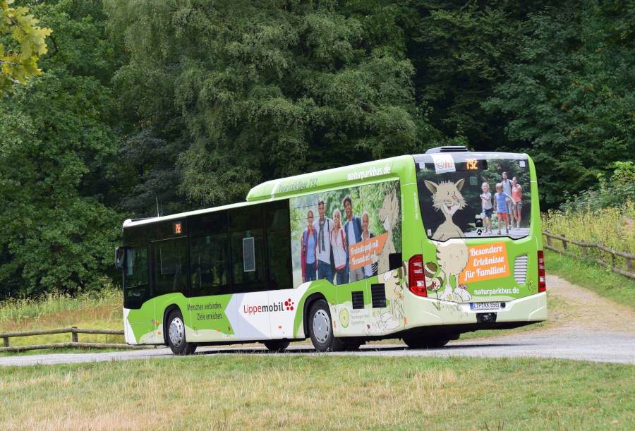 Der Naturparkbus startet am Karfreitag mit seinen Fahrten. Foto: KVG