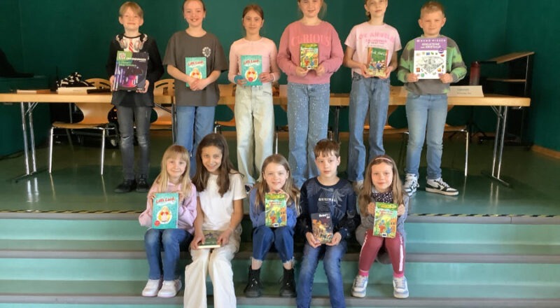 Am Vorlesewettbewerb der Grundschule Asemissen nahmen Kinder aus den Jahrgängen drei und vier teil.. Foto: Privat