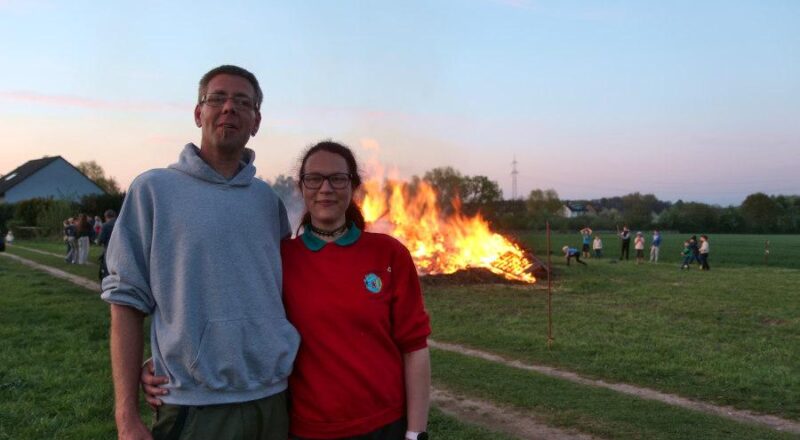 Samstag und Sonntag brennt es