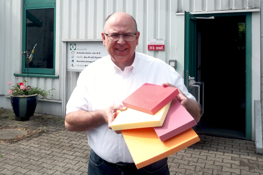 HumanTec-Geschäftsführer Jörg Wintzer lädt zur Hausmesse in sein Unternehmen. Foto: Thomas Dohna