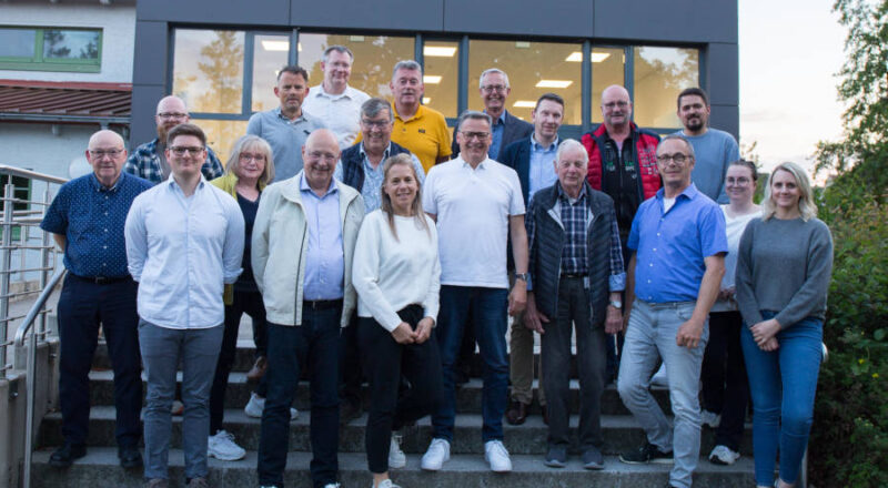 Mitglieder der CDU Leopoldshöhe nach der Mitgliederversammlung. Foto: CDU Leopoldshöhe