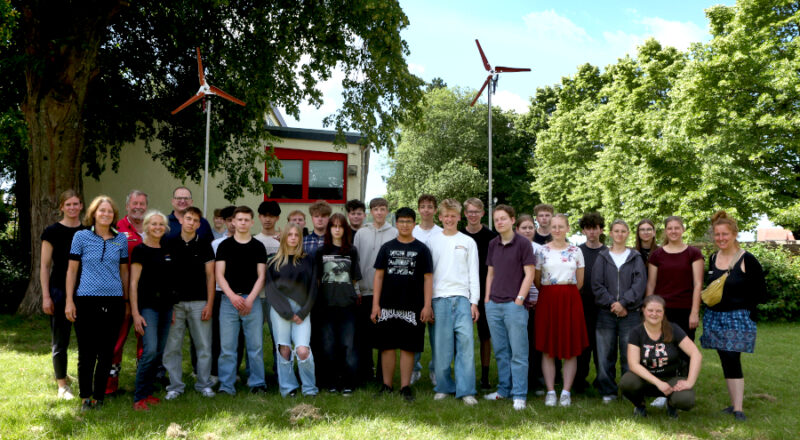 Windkraft und vertikale Gärten