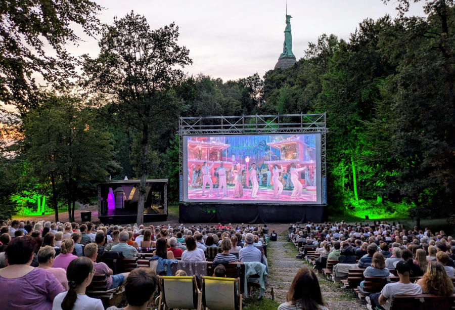 Zahlreiche Kinofans haben sich letztes Jahr den Film „Barbie“ beim Mondscheinkino angesehen. Foto: Landesverband Lippe