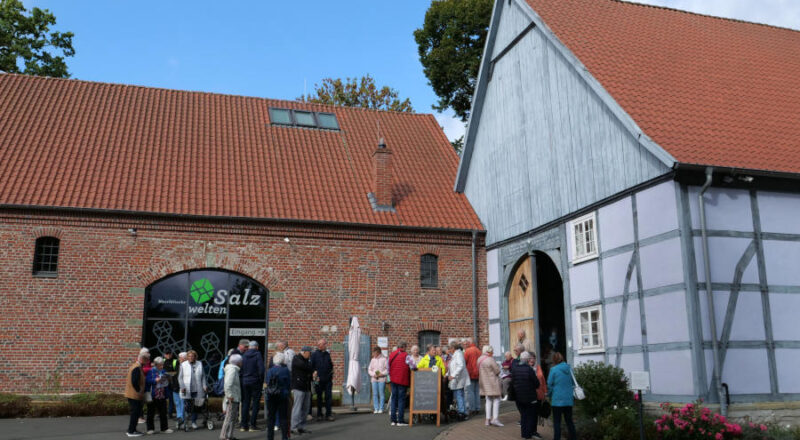 Die Reisegruppe des Heimatvereins besuchte die Salzwelten von Bad Sassendorf. Foto: Heimatverein Leopoldshöhe