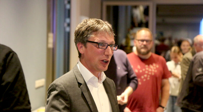 Amtsinhaber Martin Hoffmann hat die Bürgermeisterwahl 2025 klar gewonnen. Foto: Thomas Dohna