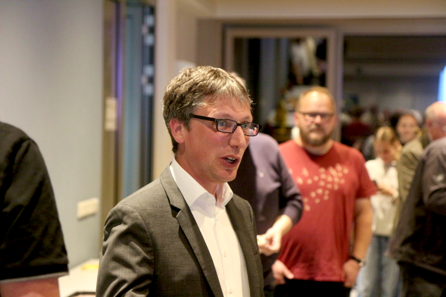 Amtsinhaber Martin Hoffmann hat die Bürgermeisterwahl 2025 klar gewonnen. Foto: Thomas Dohna
