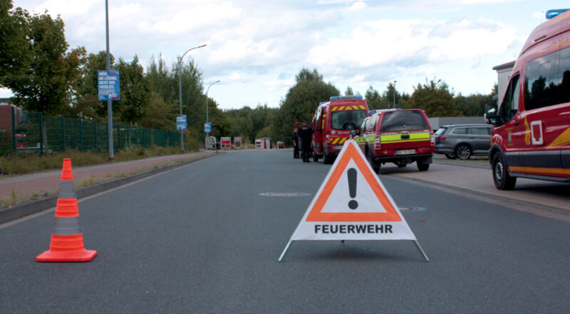 Brand-Lkw ohne Genehmigung gelagert