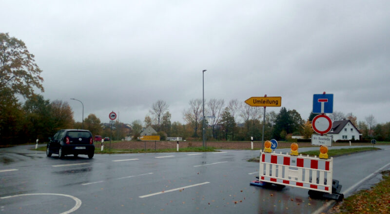 Brunsheide: Große Rohre fürs Regenwasser