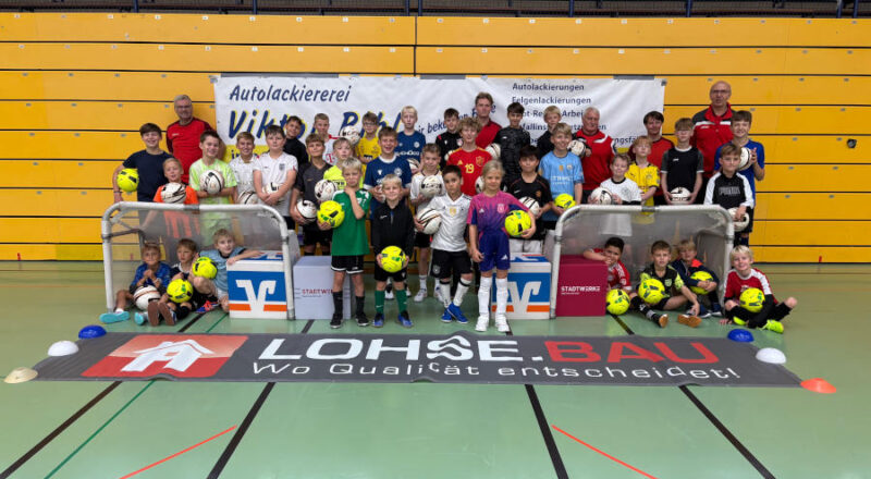 In den Herbstferien fand zum zehnten Mal der Fußball-Spaß vom TuS Bexterhagen statt. Foto: CAMPfoto