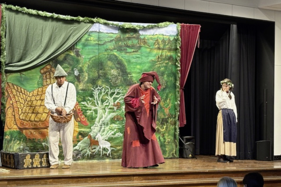 Die jungen Oper war mit der Oper Hänsel und Gretel von Engelbert Humperdinck in der Grundschule Nord zu Gast. Foto: Grundschule Nord